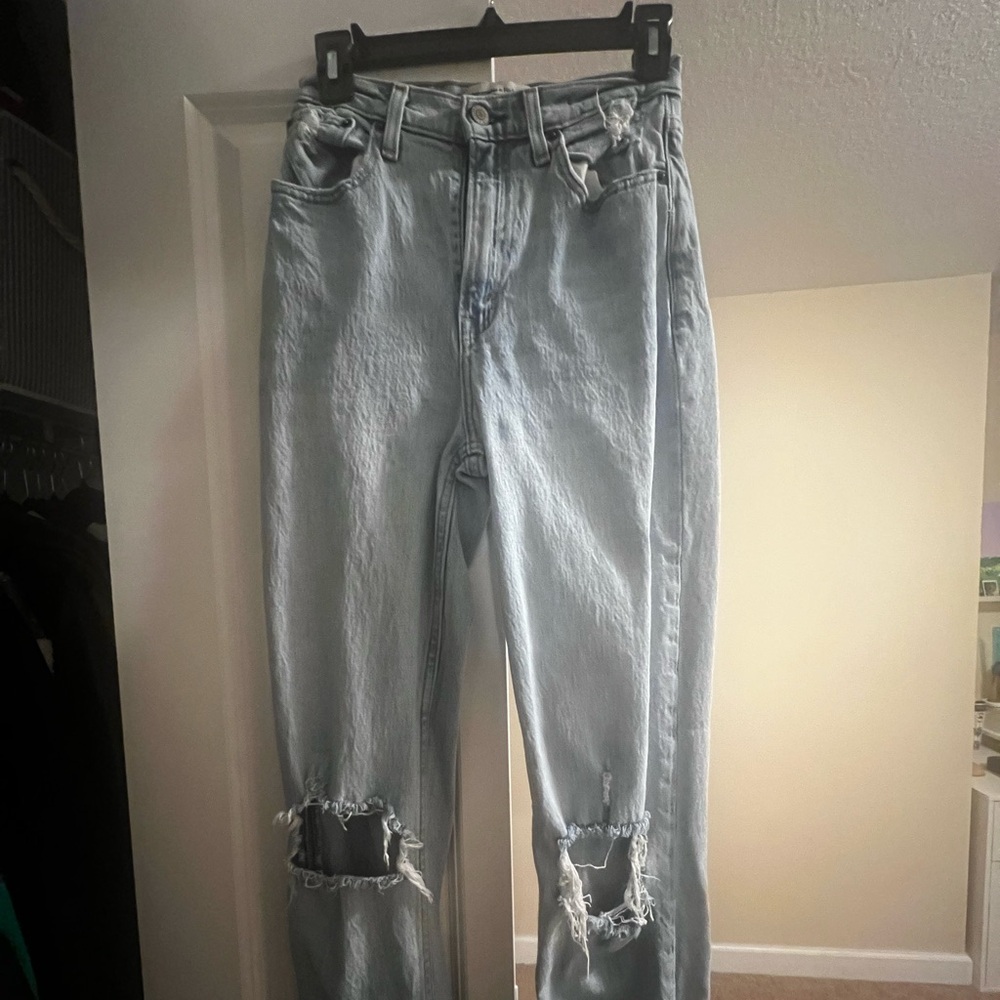 Abercrombie Curver Love 90s Straight Jeans